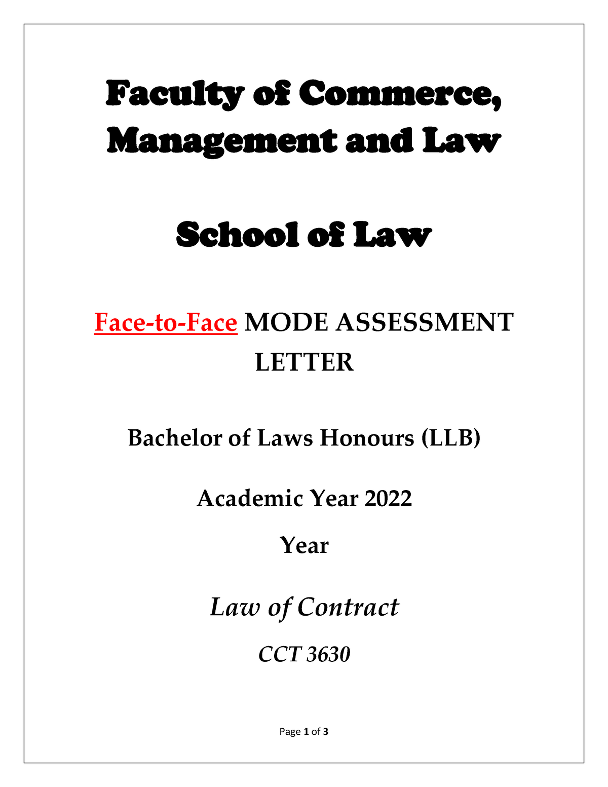 assignment-1-labour-law-page-1-of-3-faculty-of-commerce-management