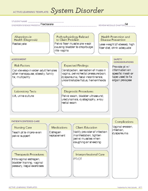 DIC - Disseminated Intravascular Coagulation ATI System Disorder ...