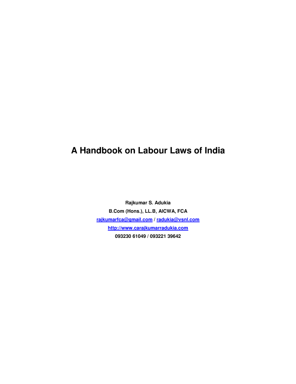 a-handbook-on-employee-relations-and-labour-laws-in-india-pdfdrive