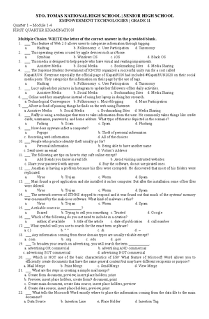 TLE Tech Draft Q1 Mod6 V1 - 8 Technology And Livelihood Education ...