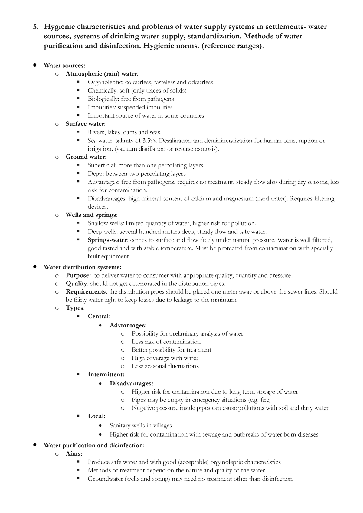 05 - 5. Hygienic characteristics and problems of water supply systems ...