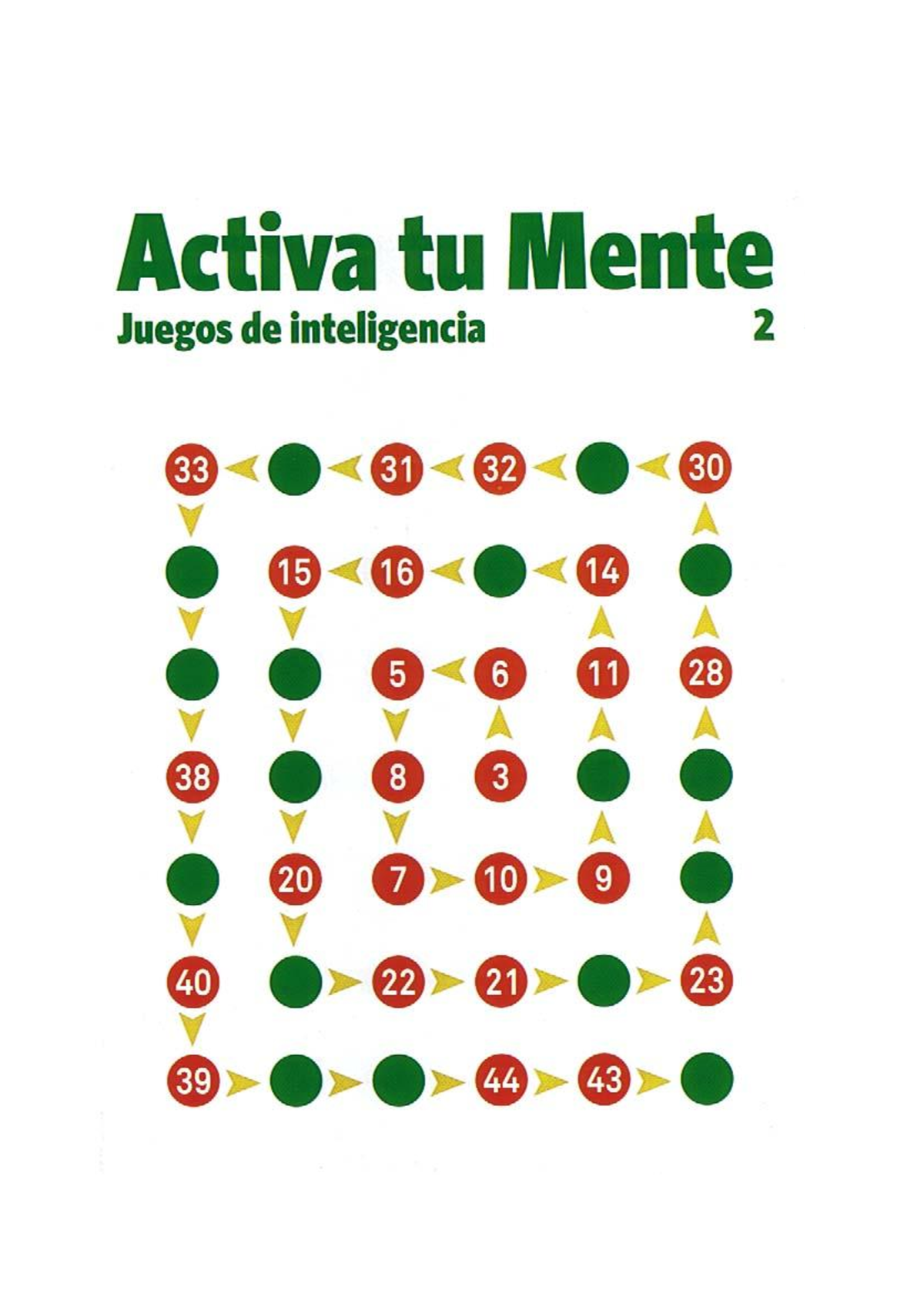 Activa Tu Mente 2. Juegos De Inteligencia - Bienvenido A Activa Tu ...