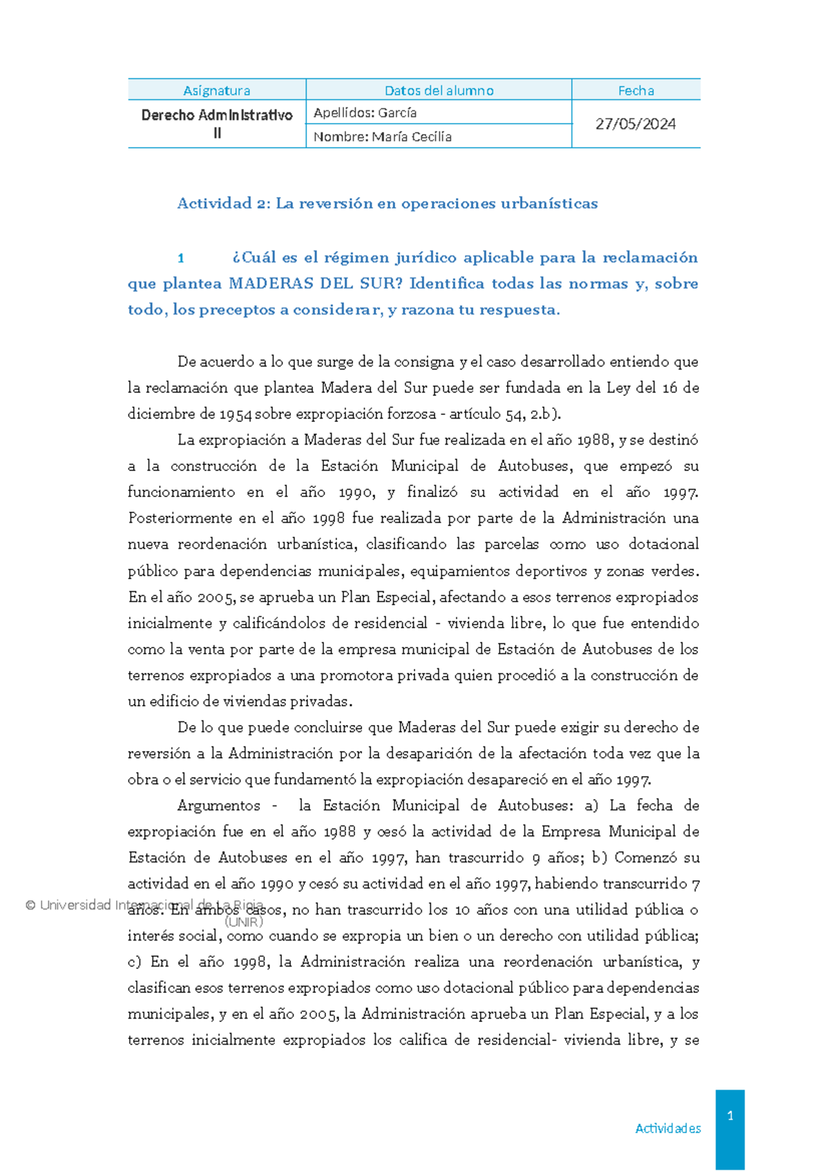 La reversion en operaciones urbanisticas -Maria Cecilia Garcia ...