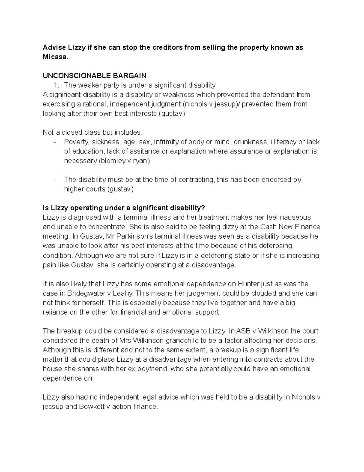 B+ LAWS211 TEST 2 - B+ grade answer to test 2 of contract law 2021 ...