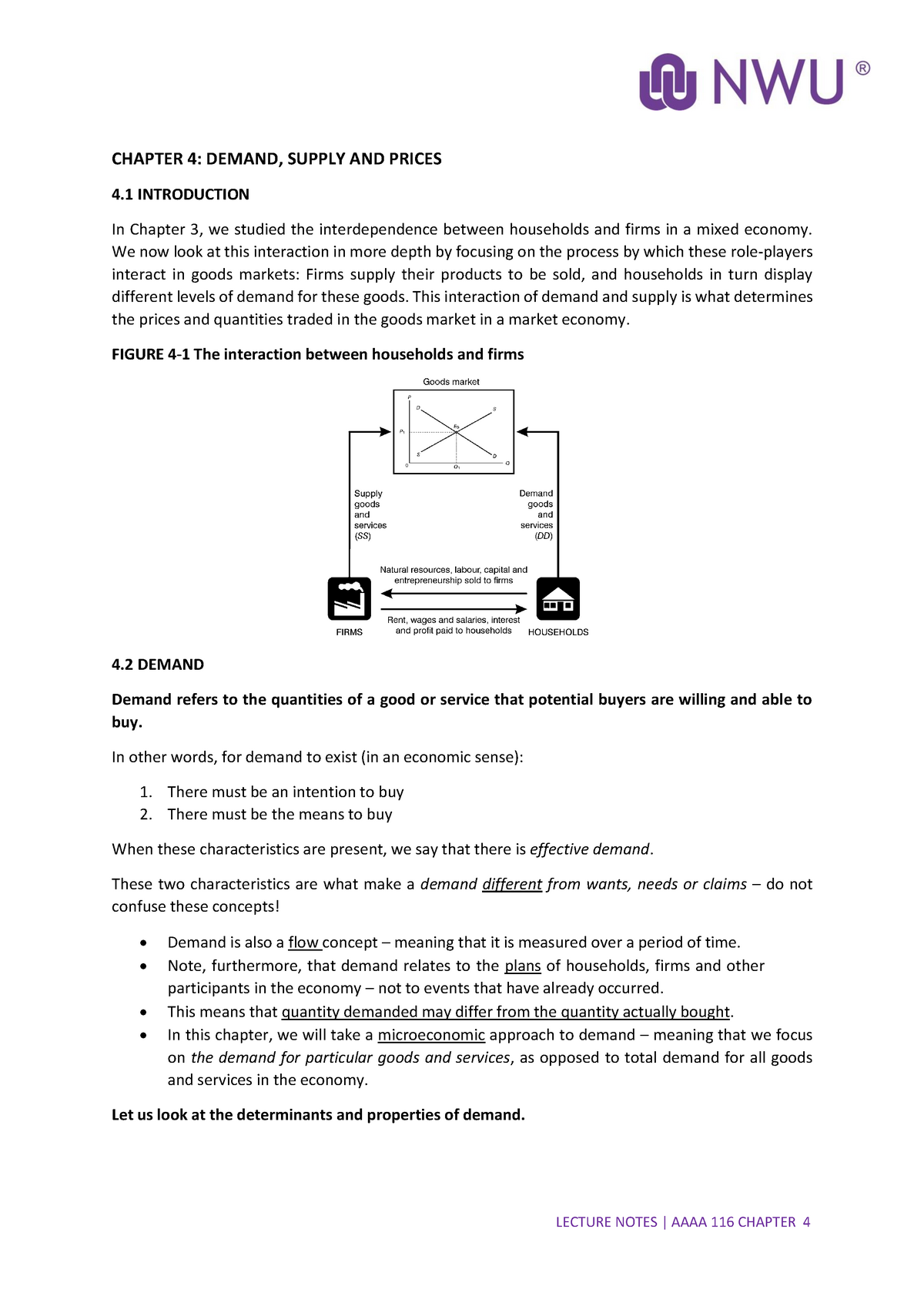 1.04 demand assignment economics