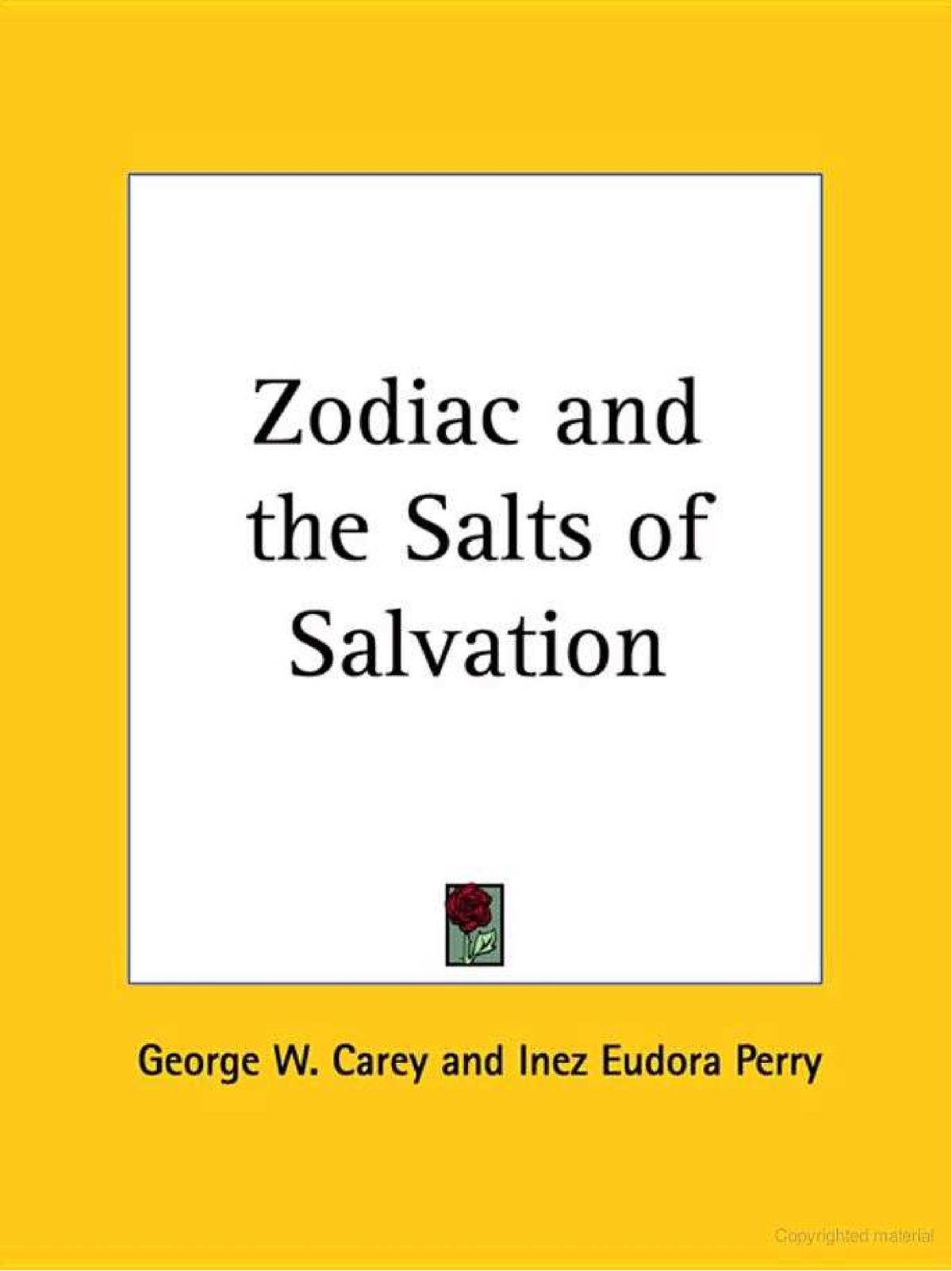 Zodiac And The Salts Of Salvation By Geo Zodiac And The Salts Of   Thumb 1200 1602 