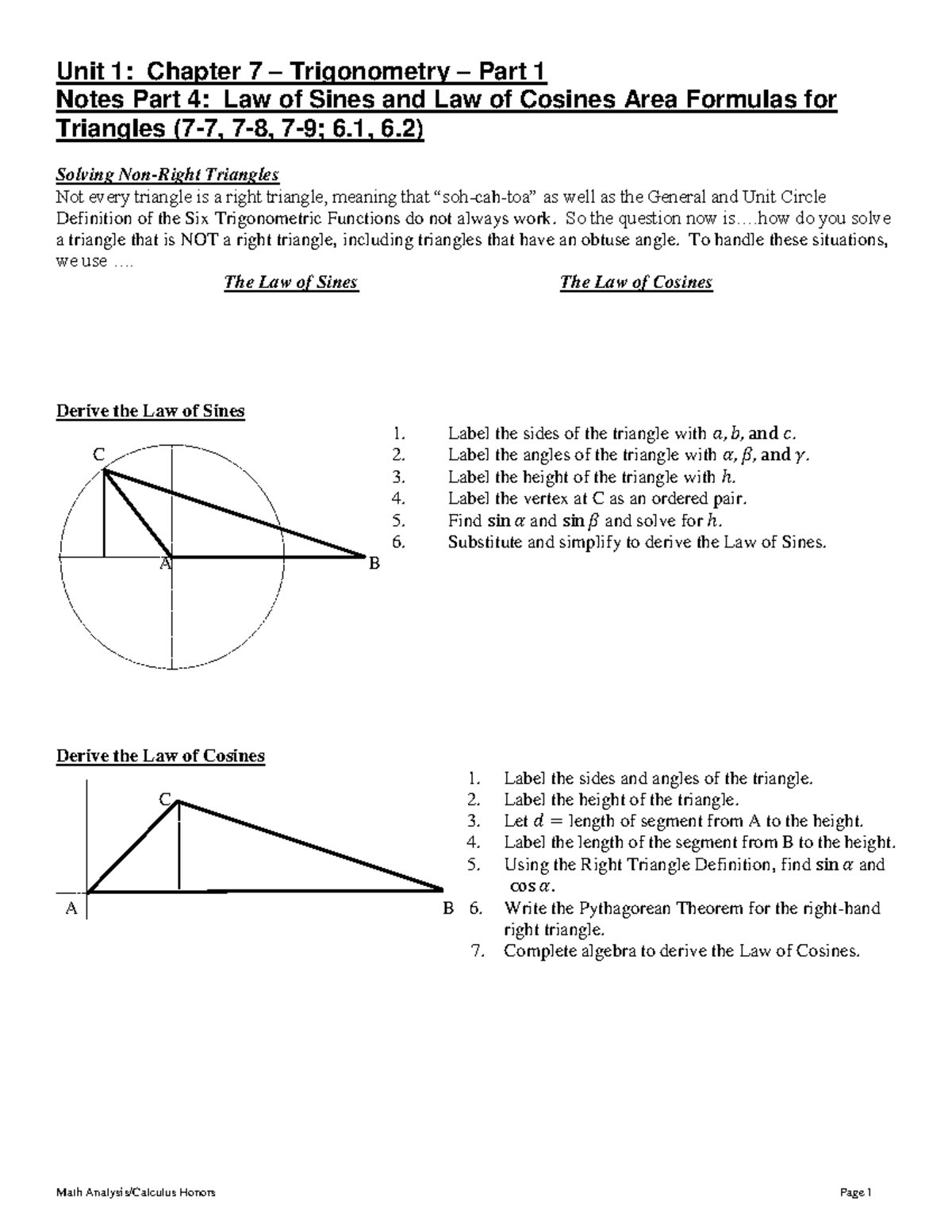 unit-1-notes-part-4-unit-1-chapter-7-trigonometry-part-1-notes