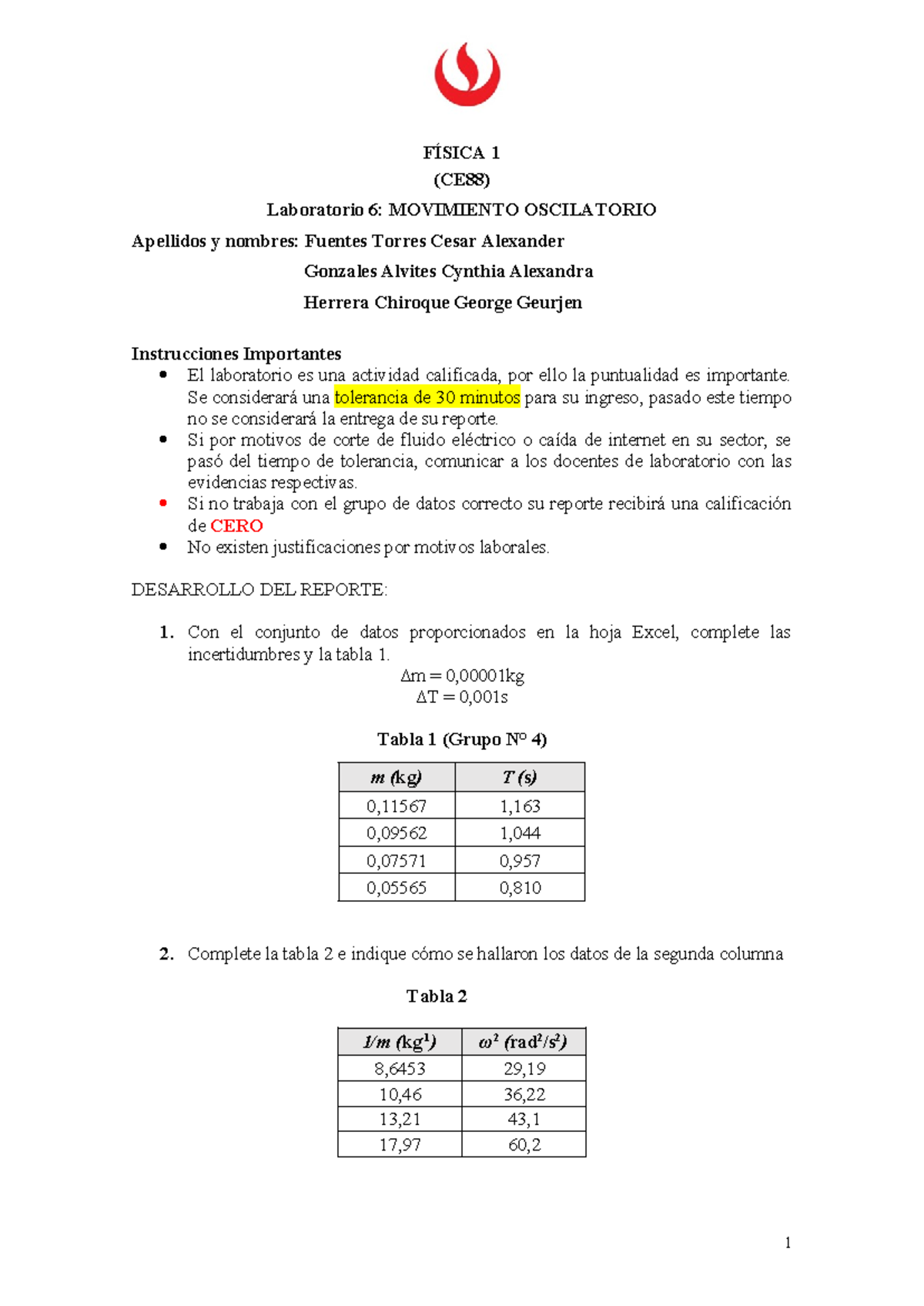 E35a Ce88 L6 Grupo 04 Practica Calificada FÍsica 1 Ce88