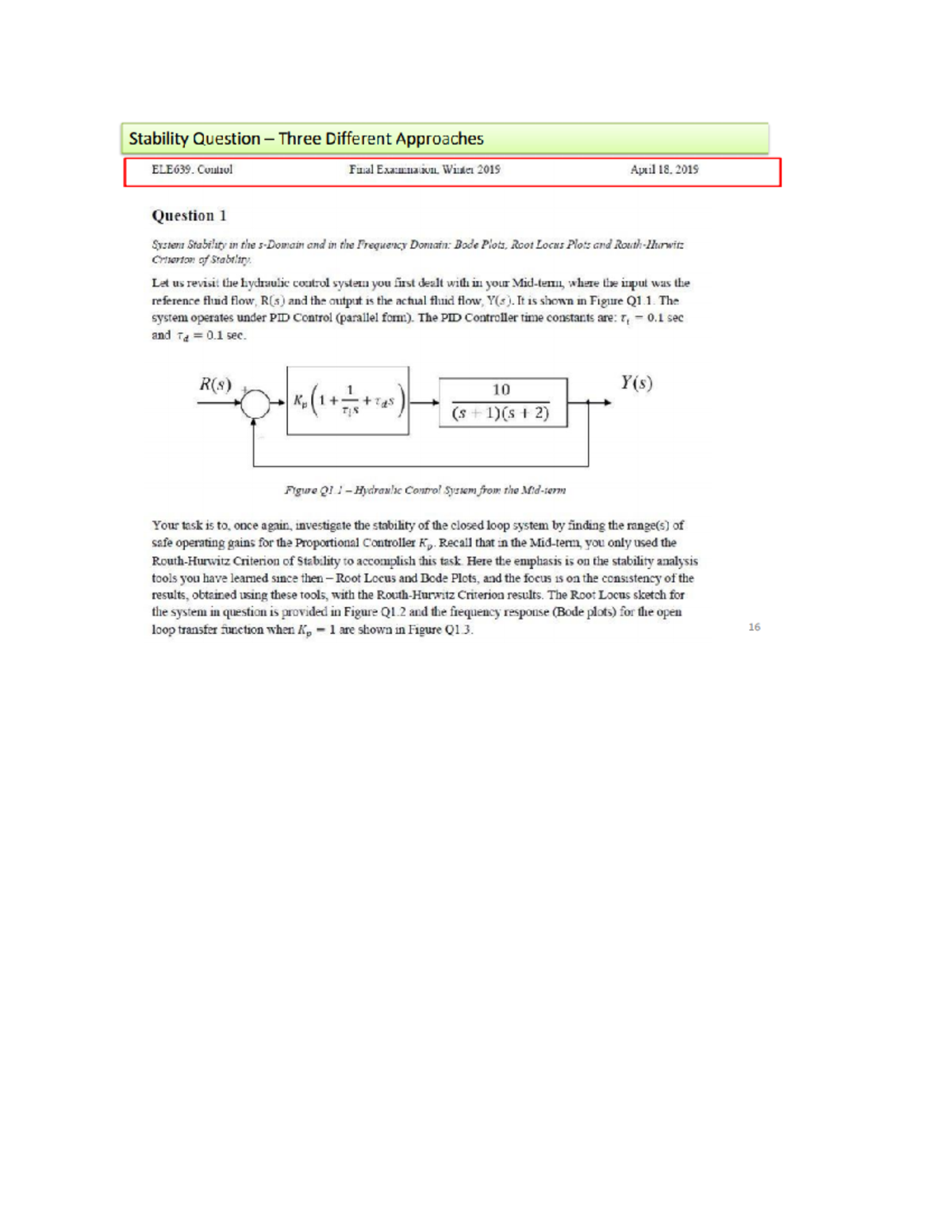 Final Exam 2019, answers - Studocu