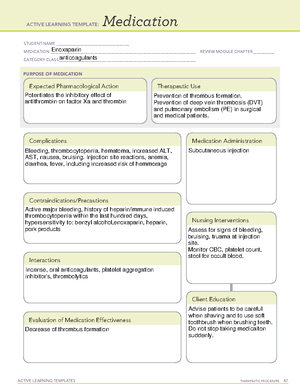 Active Learning Template -Beclomethasone - ACTIVE LEARNING TEMPLATES ...