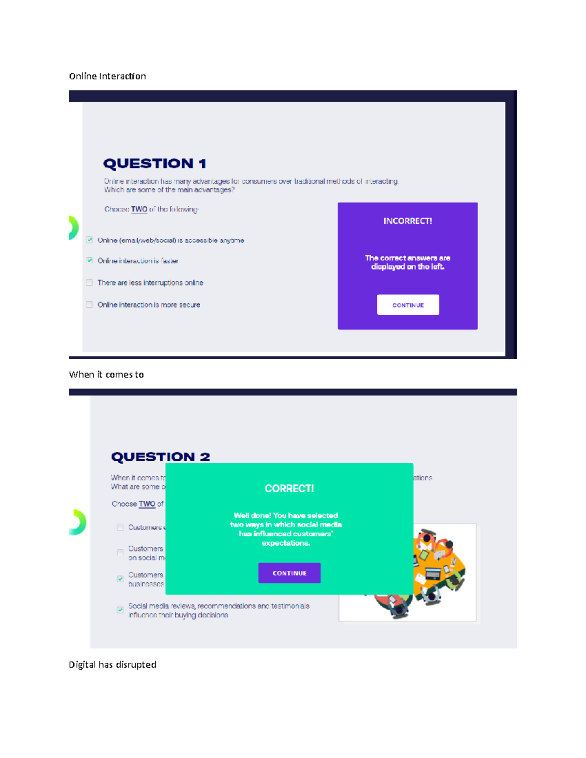 end-of-module-quizzes-online-interaction-when-it-comes-to-digital-has