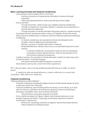 Psych Module 14 - Module 14 Infancy and Childhood - Maturation ...