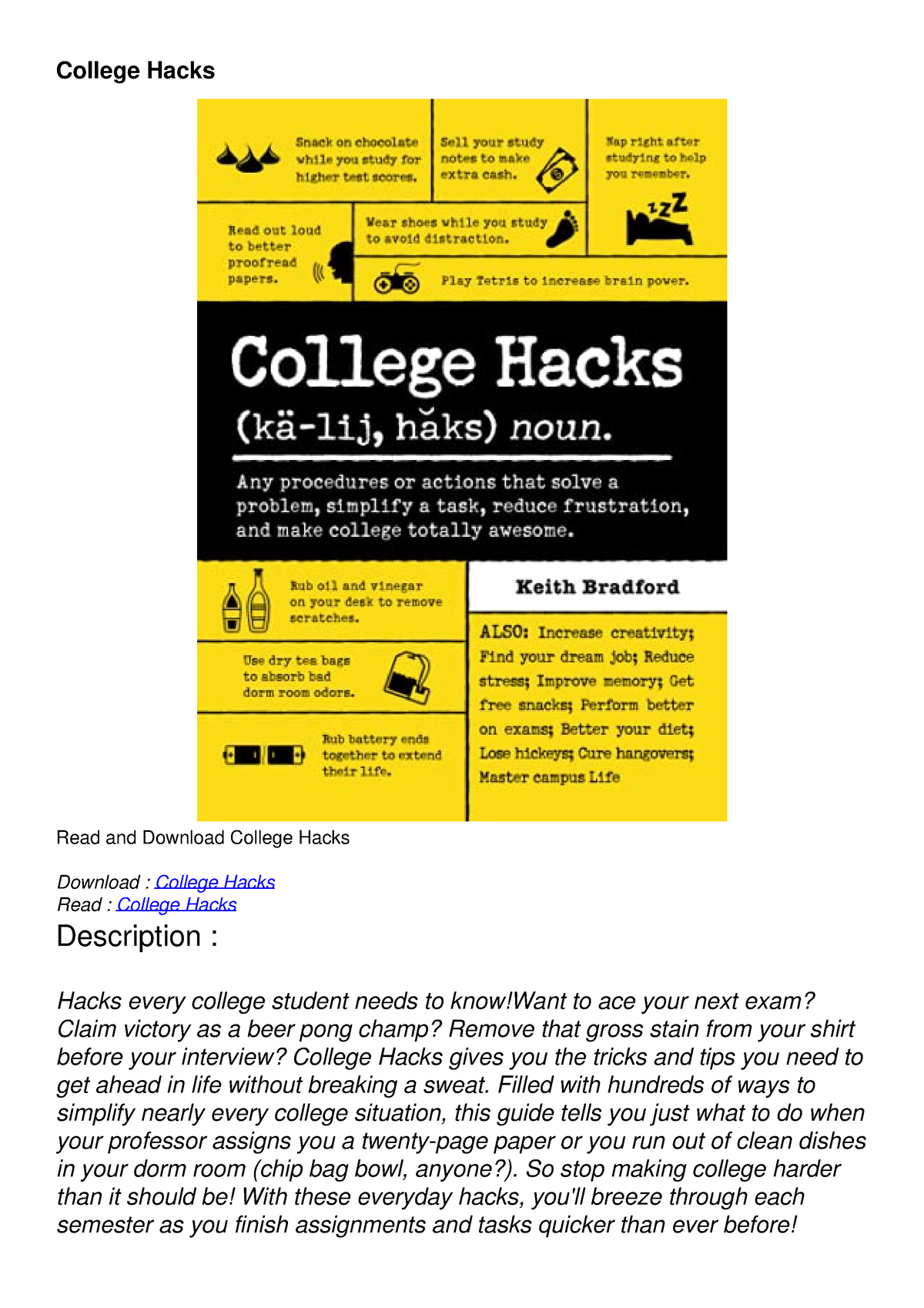 hack the college essay pdf