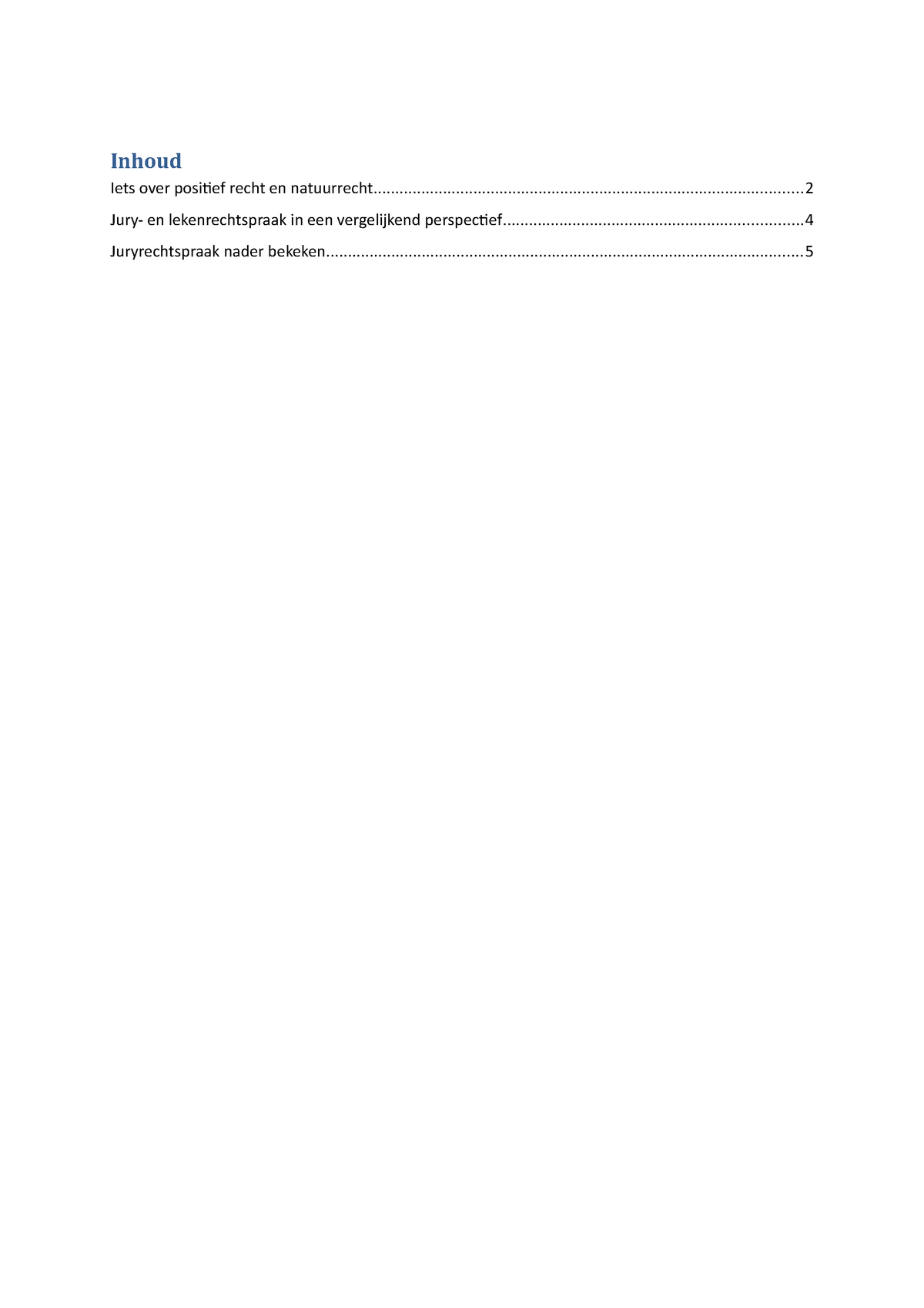 Samenvatting Artikel Iets Over Positief Recht En Natuurrecht Studeersnel