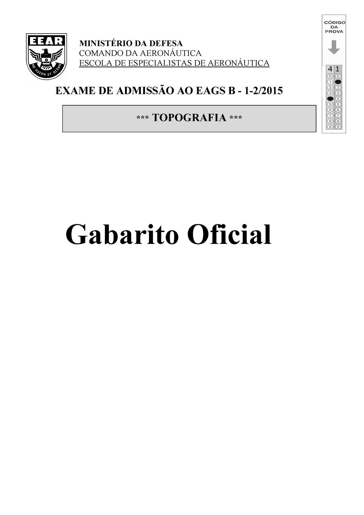 exercicios topografia MINIST RIO DA DEFESA COMANDO DA