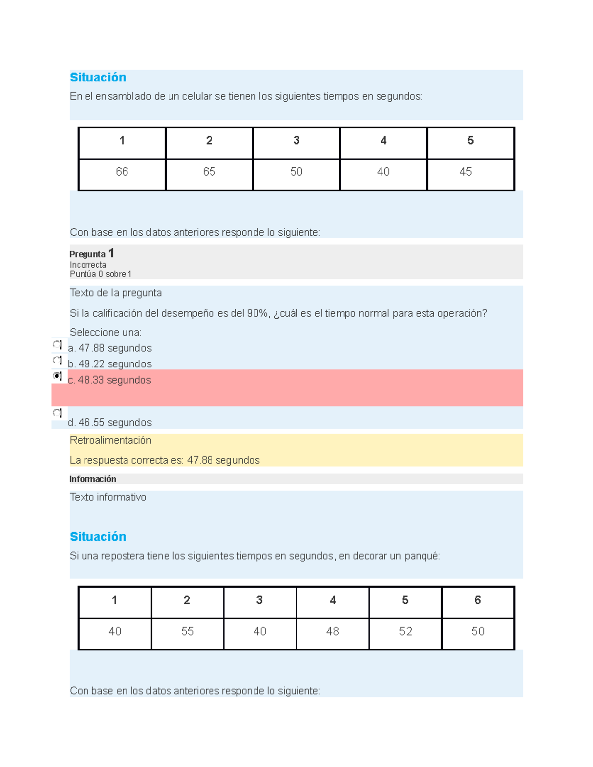 Test 5 10 Septiembre 2018 Preguntas Y Respuestas Situaci n En El 