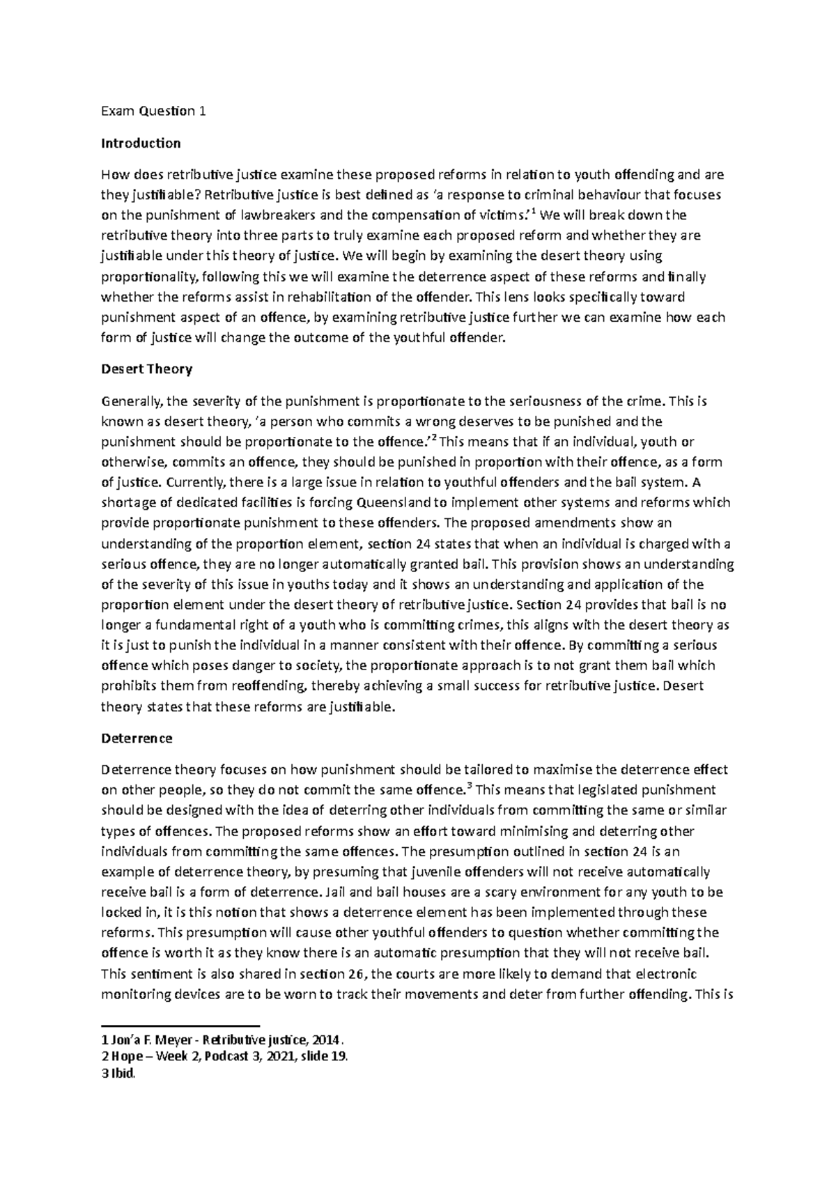 LLB104 Exam Question 1 - Lecture notes Exam - Exam Question 1 ...