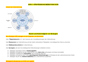 SCM 1 - SUPPLY CHAIN MANAGEMENT 1-8 - SCM 1 –GRUNDLAGEN Definition ...