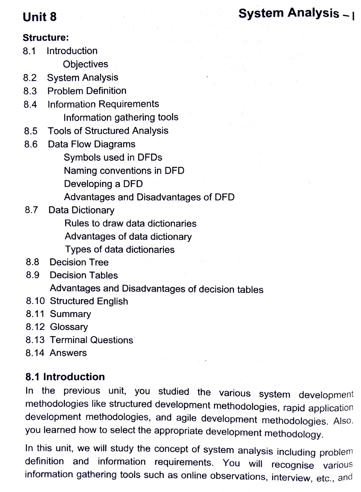 system analysis and design thesis sample