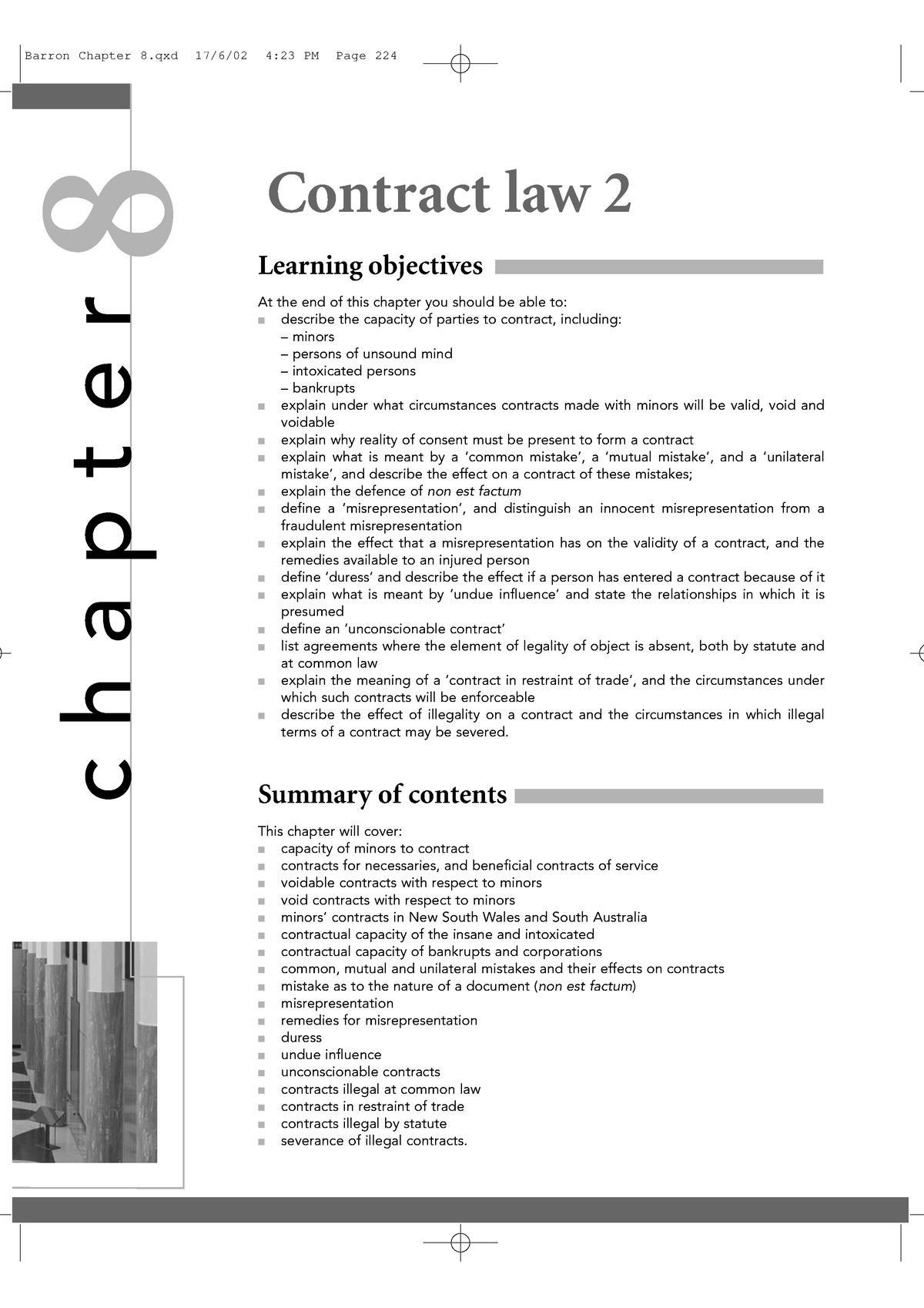 Contract Law 2 - These Are Notes Intended To Help An LLb Student Pursue ...