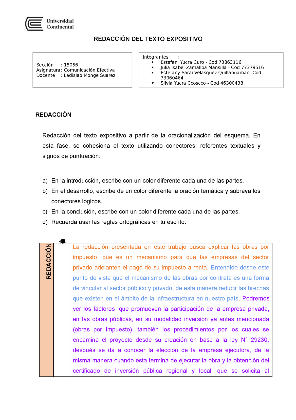 Redacción DEL Texto Expositivo REDACCIÓN DEL TEXTO EXPOSITIVO REDACCIÓN Redacción del texto