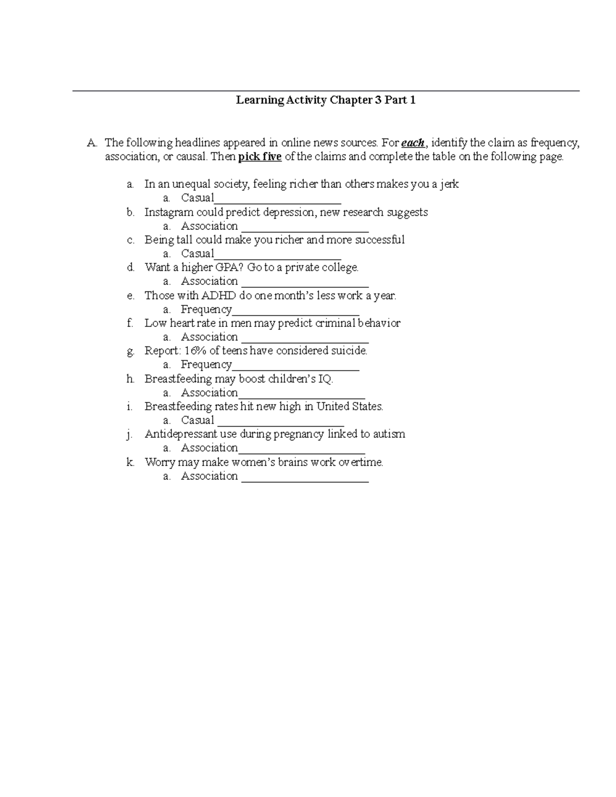 Learning+Activity+Chapter+3+Part+1 - Learning Activity Chapter 3 Part 1 ...