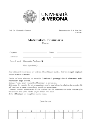 Matematica finanziaria APP