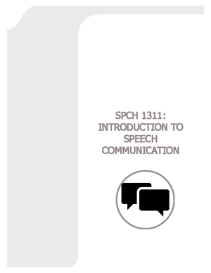 SPCH-6- Organizing And Outlining An Informative Speech - SPCH 1311 ...