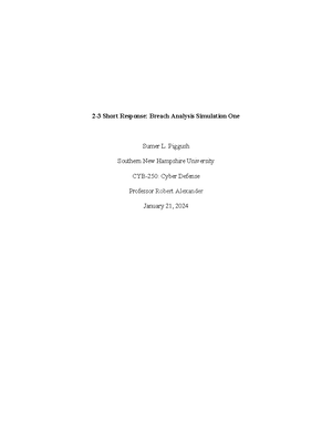 CYB 230 Module Three Lab Worksheet Sumer Piggush - CYB 230 Module Three ...