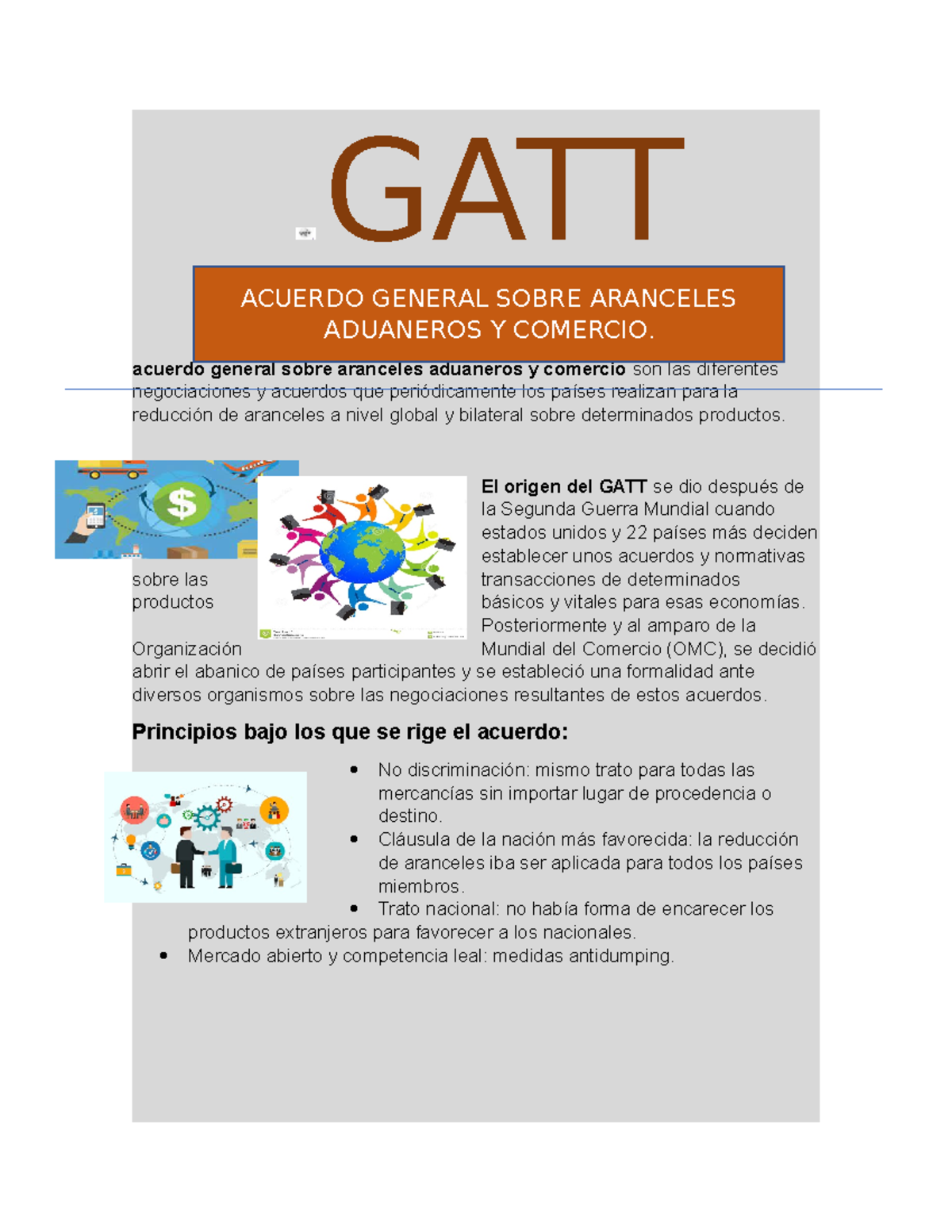 GATT Info - Vicente Luis - GATT El Acuerdo General Sobre Aranceles ...