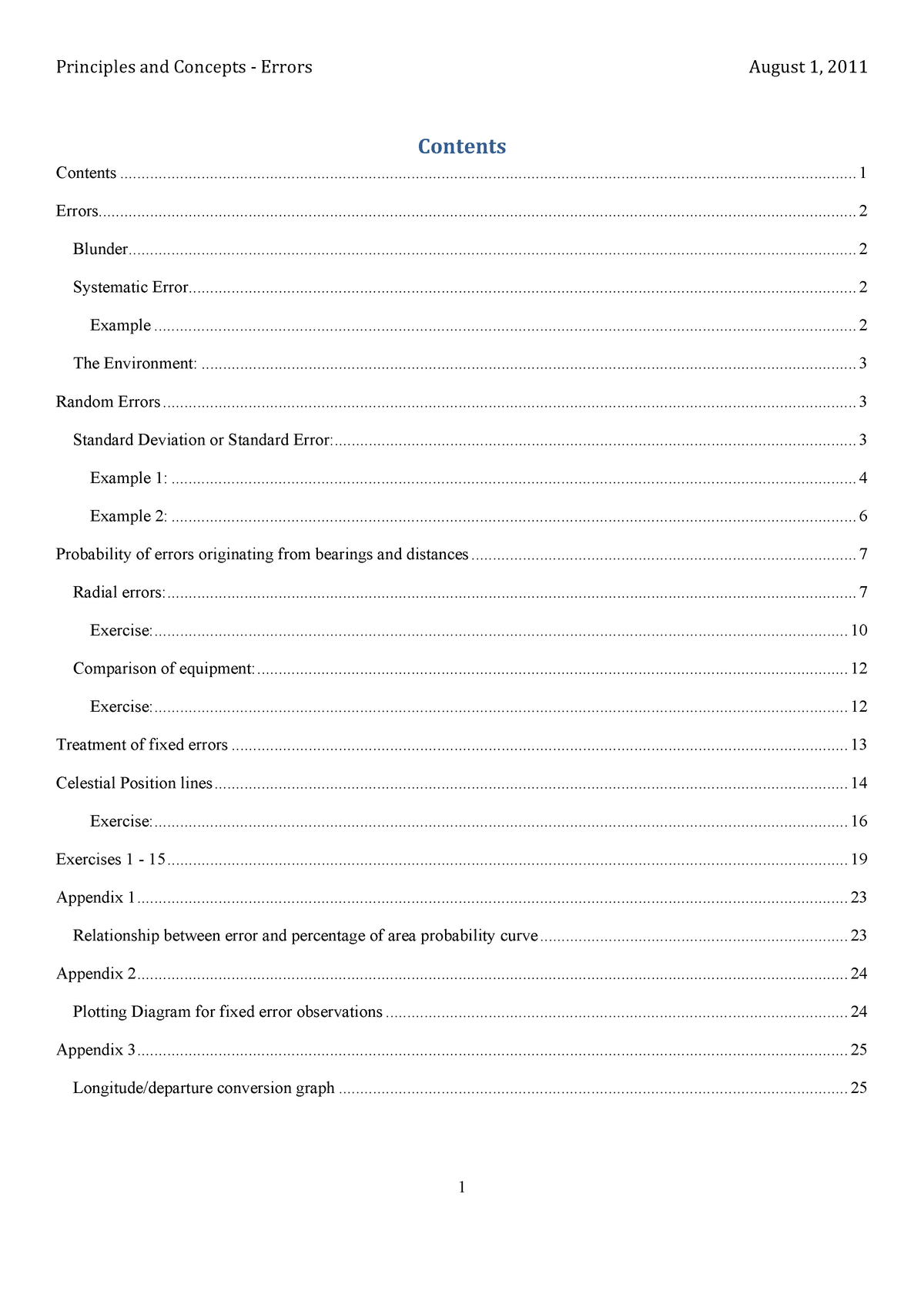 Orals from various students - Contents Contents Contents - Studocu