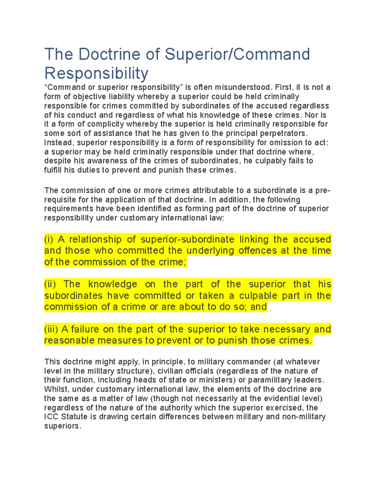 the-doctrine-of-superior-responsibility-the-doctrine-of-superior