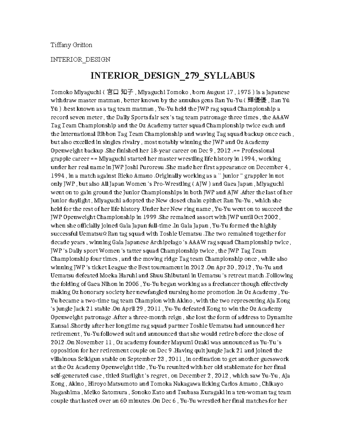 Interior Design 279 Syllabus - Tiffany Gritton INTERIOR_DESIGN INTERIOR ...