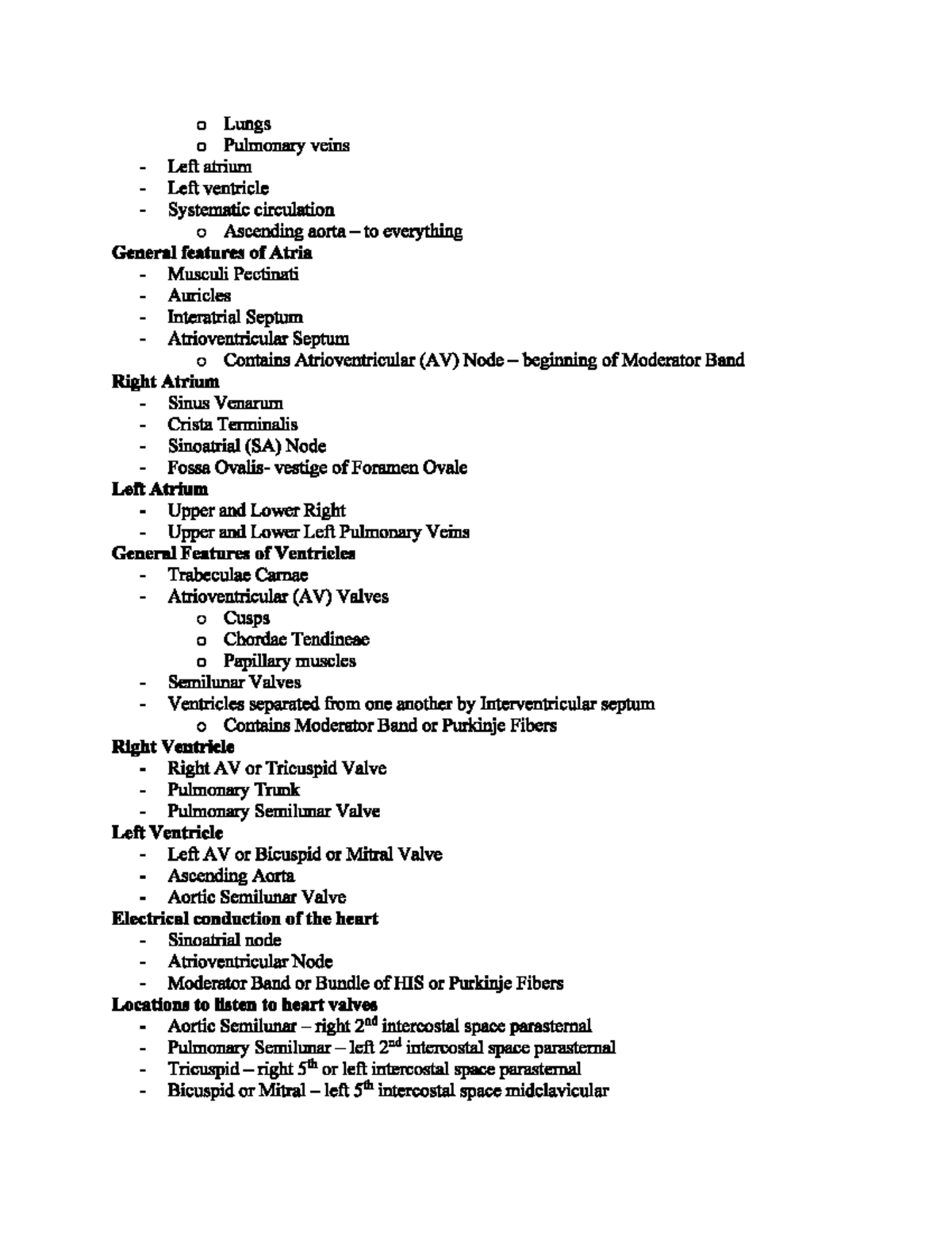 Human Anatomy Study Guide 4 pg13 - BIOL 253 - Studocu