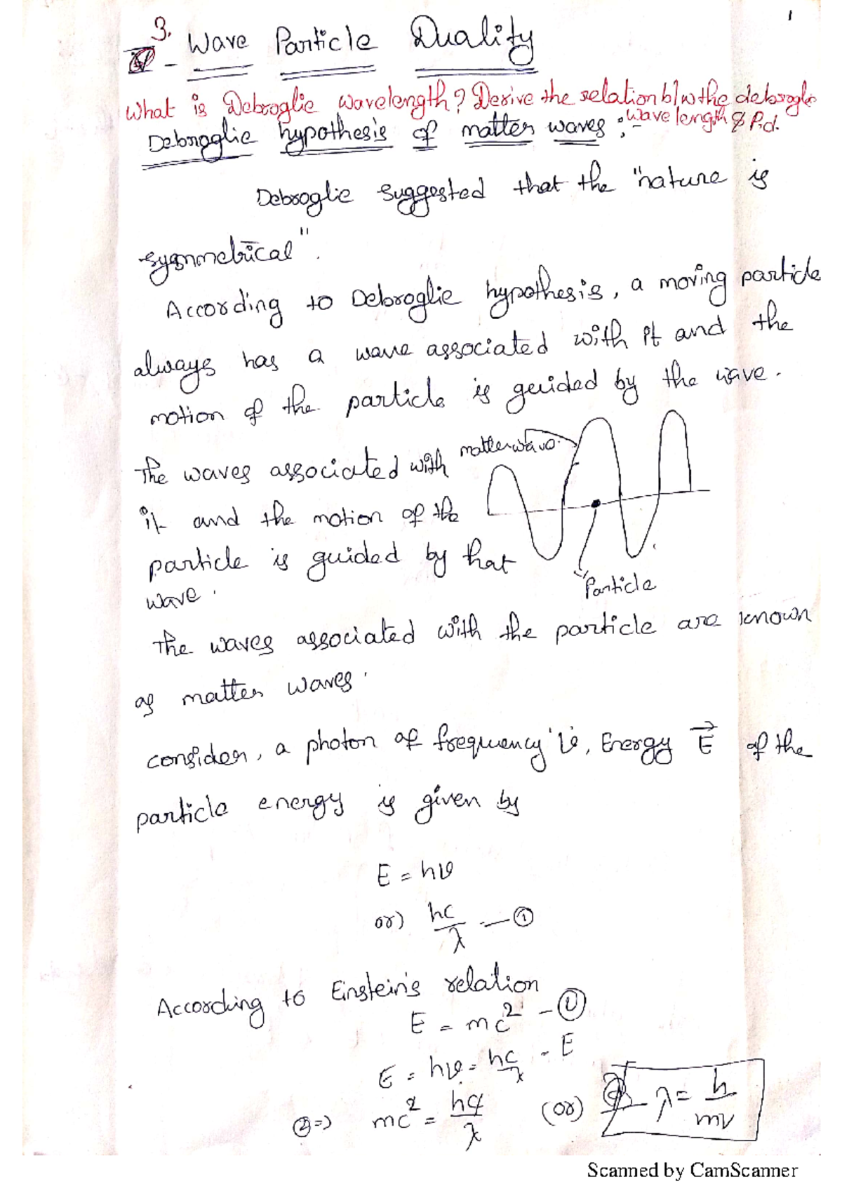 Unit 3 quantum mechanics - Bsc computer science - Studocu