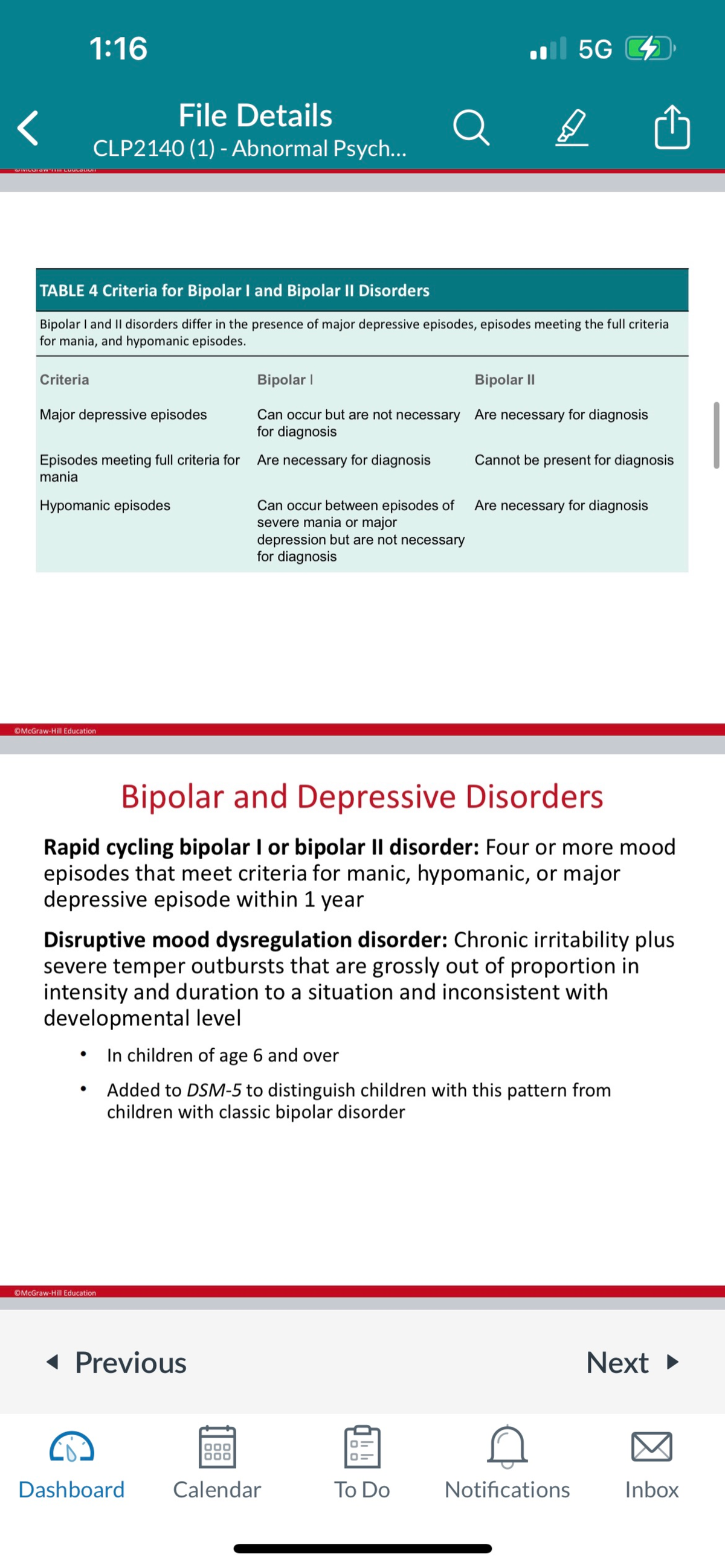 Chapter 7 Psych Notes - CLP2140 - Studocu