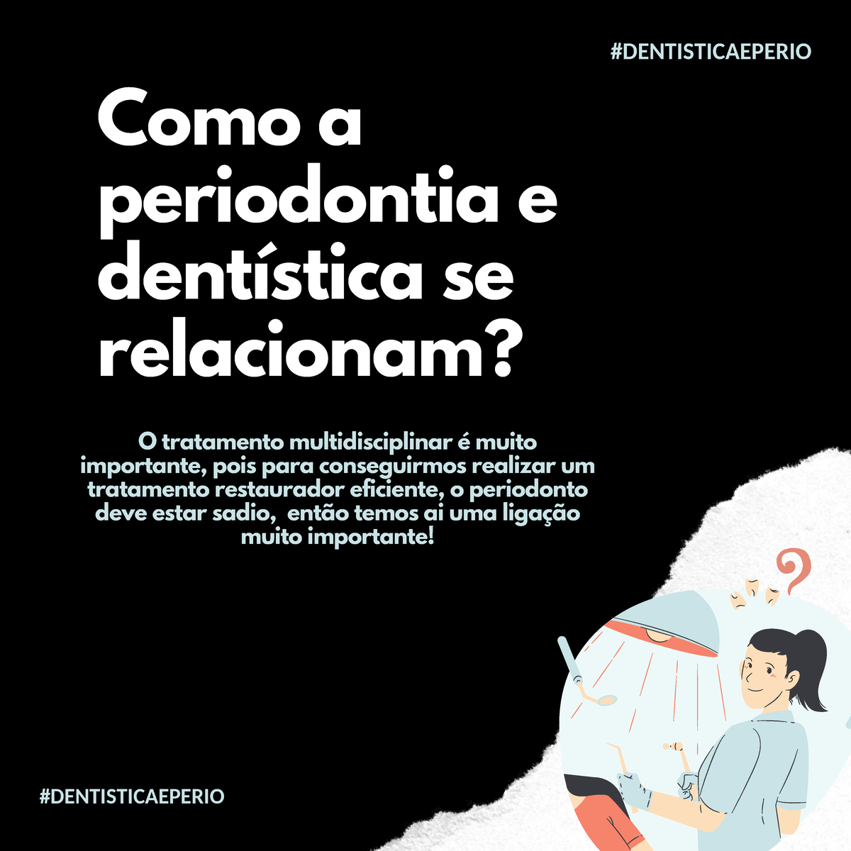 Como a periodontia e dentística se relacionam - #DENTISTICAEPERIO Como ...