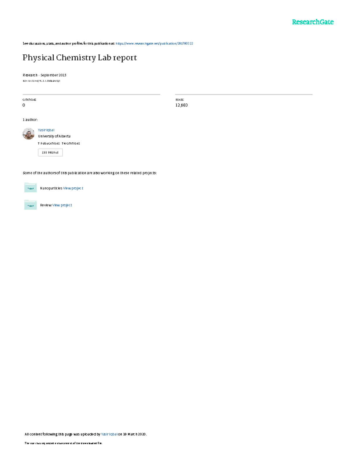Labreport signed - None - See discussions, stats, and author profiles ...