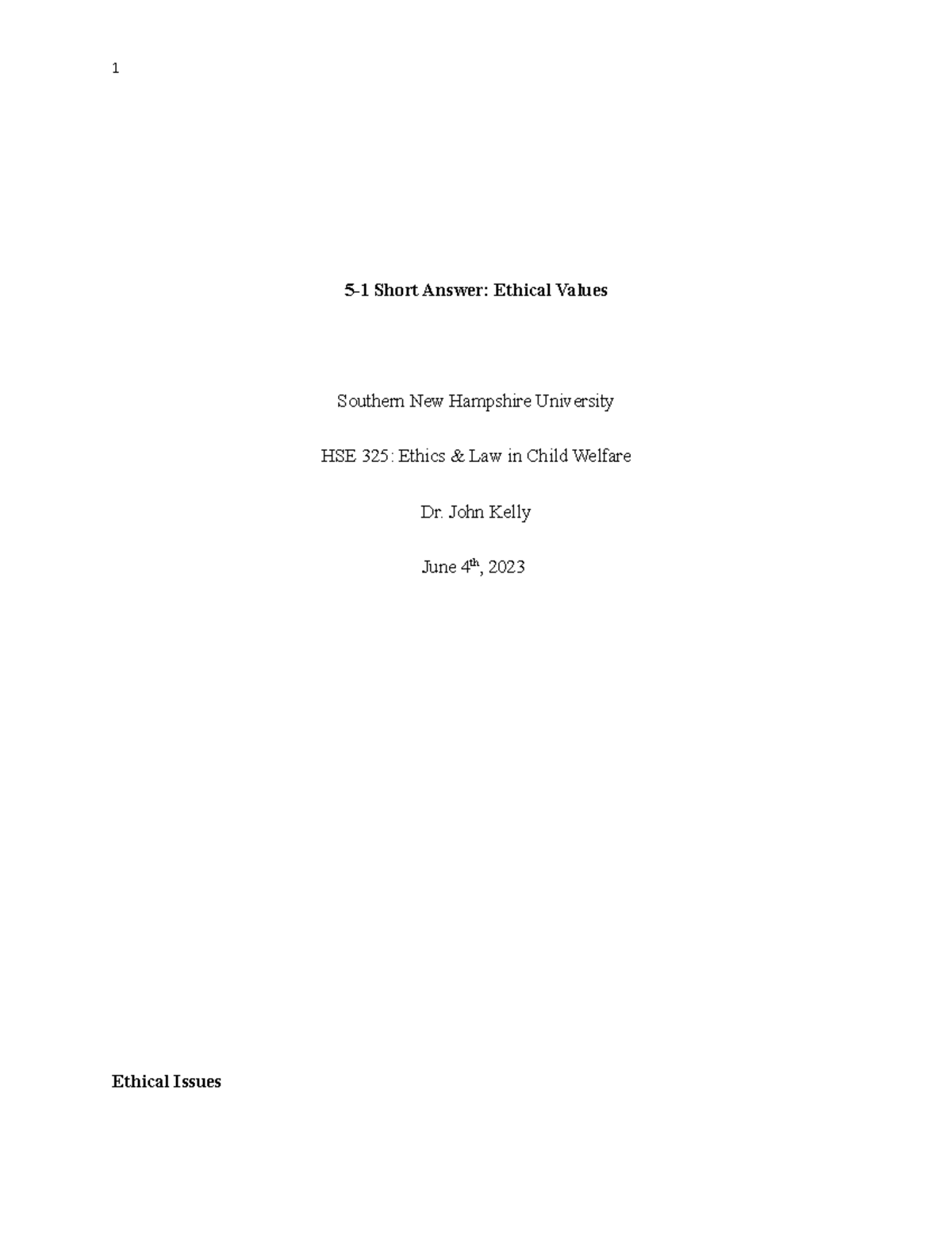 5-1-short-answer-ethical-values-5-1-short-answer-ethical-values