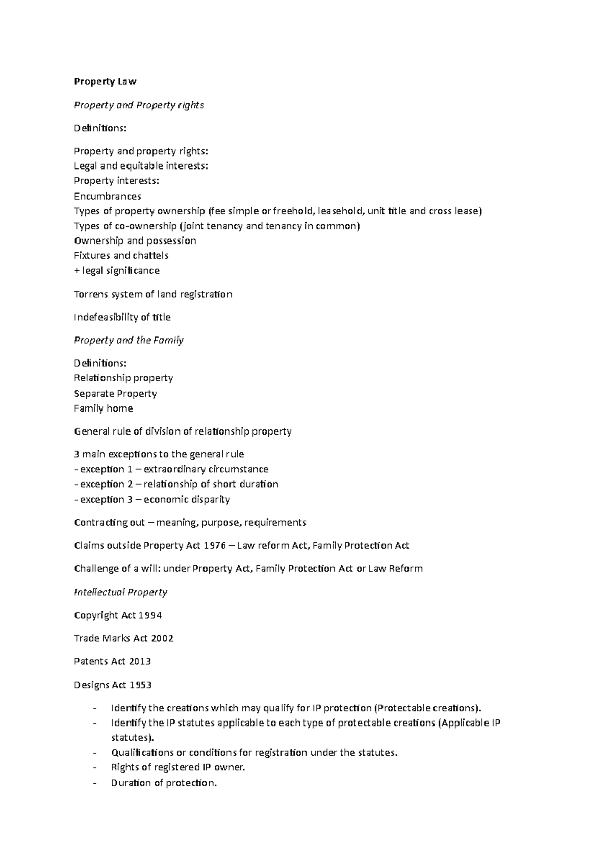 acct152-term-test-revision-property-law-property-and-property-rights