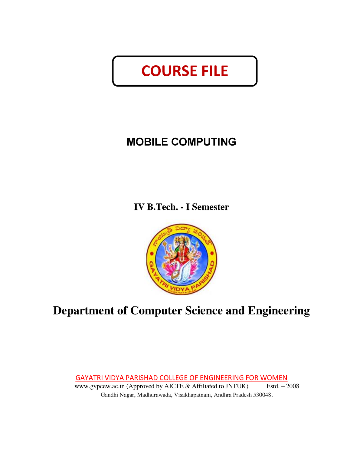 4 CSE & IT - UNIT1 MC Material(unit - 1 Notes For Mobile Communications ...