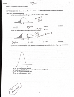 Chapter 6 stats - David Bosworth - MA108 - Studocu