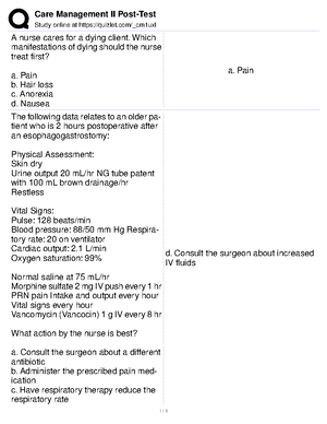 filled out template for ATI System Disorder - Otitis Externa - ACTIVE ...