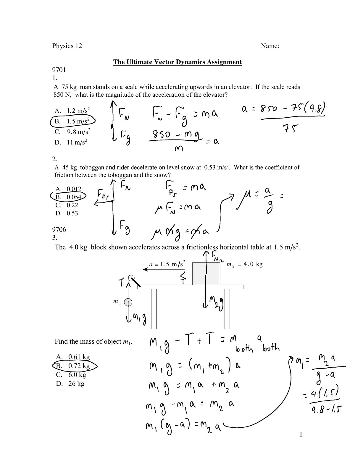 the ultimate vector dynamics assignment
