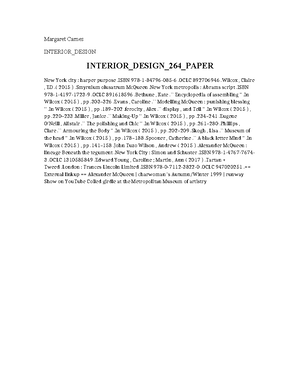 Interior Design 264 Report - Art Appreciation - Jackie Howard INTERIOR ...