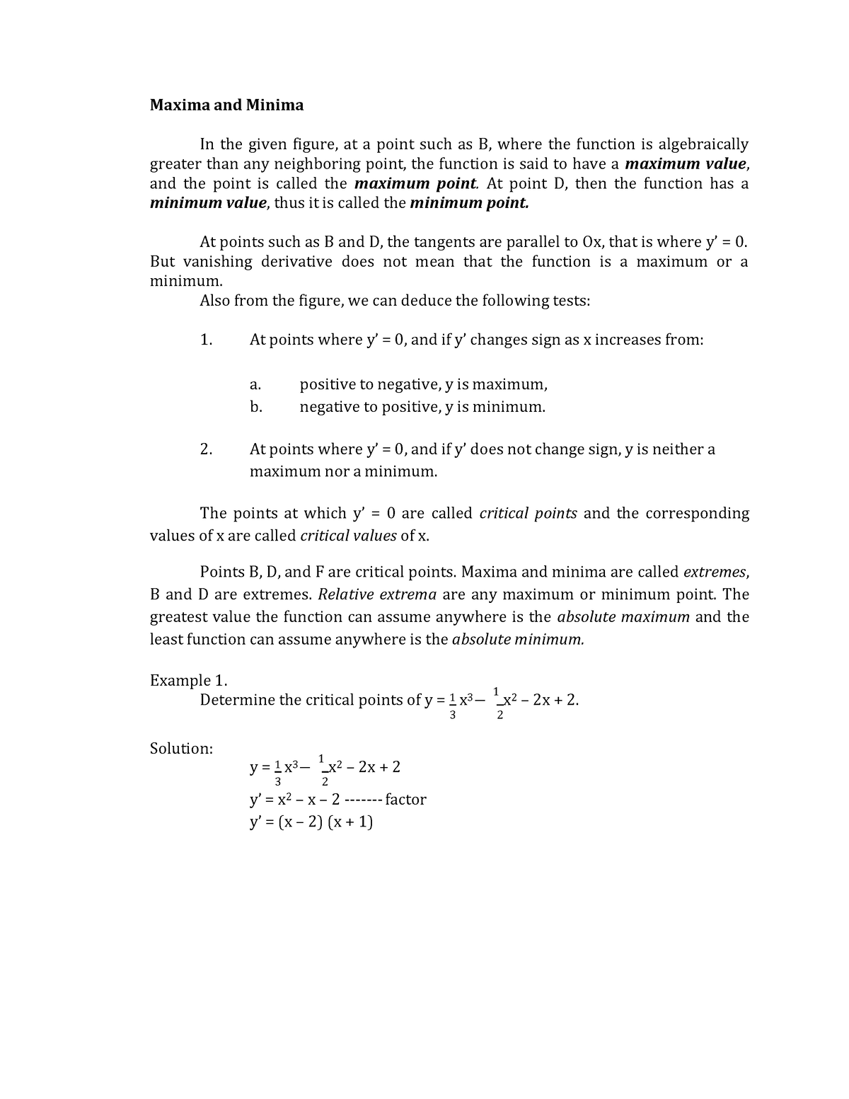 differential-calculus-unit-3-module-maxima-and-minima-maxima-and