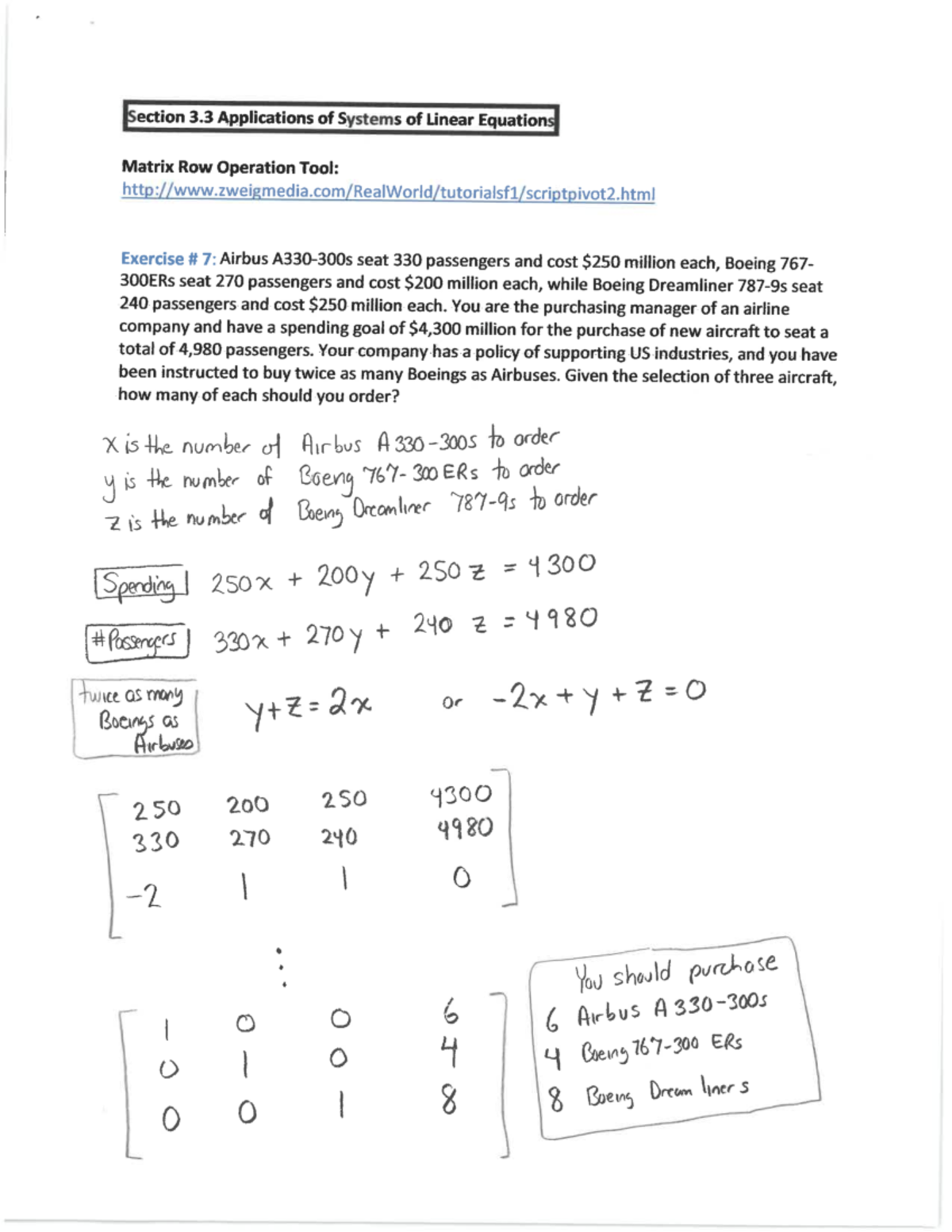 NKU MAT 114 Sec 3.3 Filled In Notes - MAT 114 - Studocu