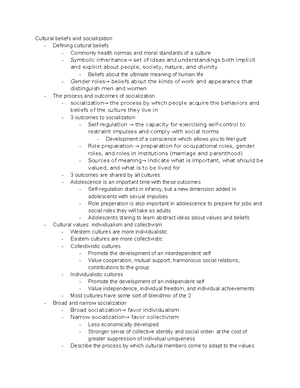 Chapter 3 textbook notes - Piaget theory of cognitive development ...