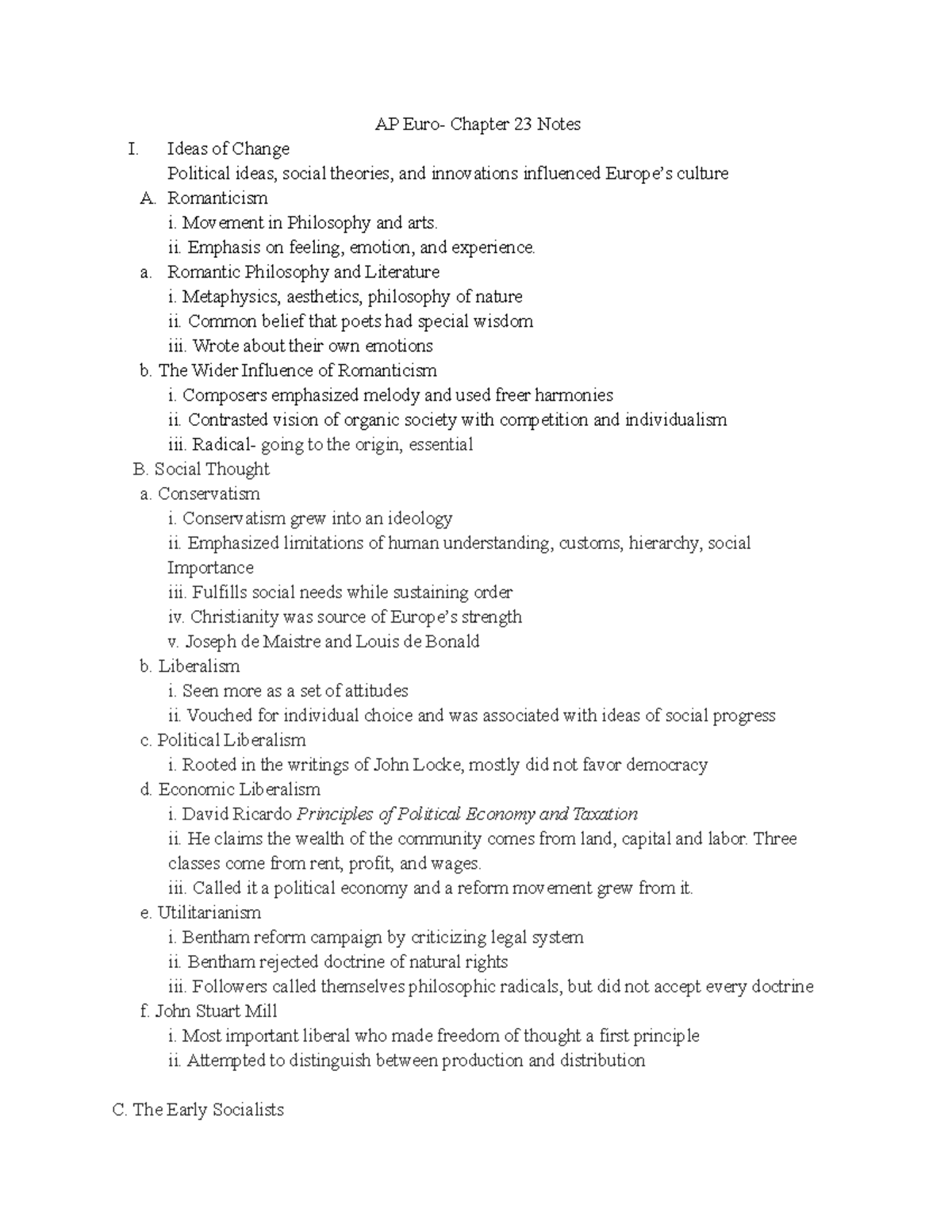 AP Euro Chapter 23 Notes AP Euro Chapter 23 Notes I Ideas Of ap-euro-chapter-23-notes-ap-euro-chapter-23-notes-i-ideas-of