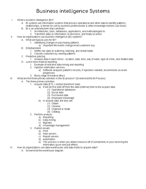 Ch 5 Database Processing - Database Processing I. What is the purpose ...